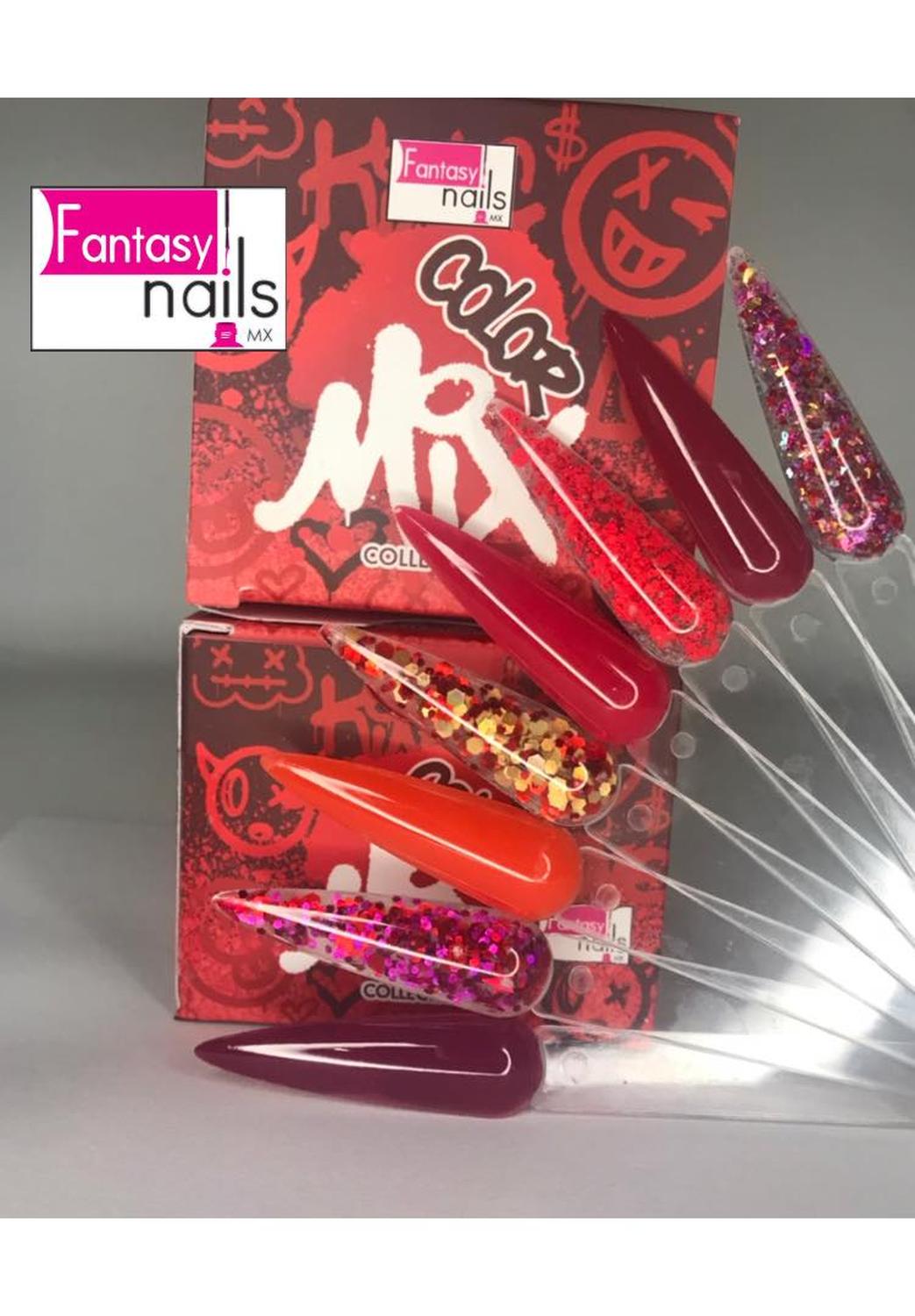 Collection Color Mix Roja Fantasy Nails