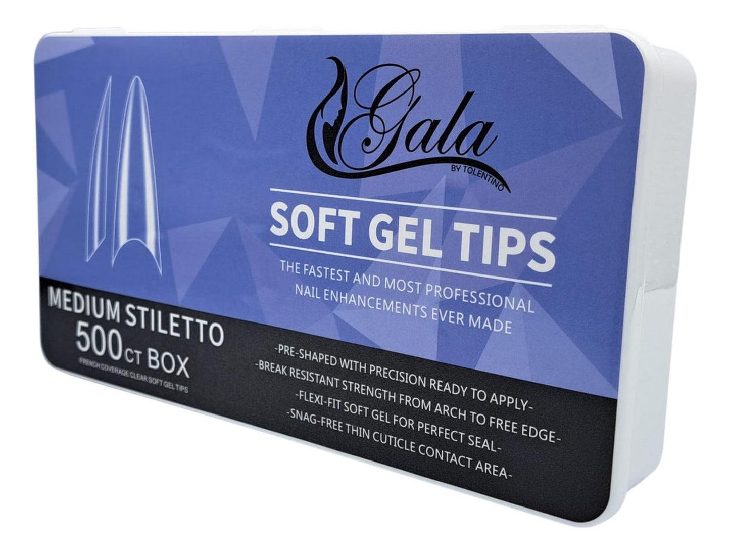 Soft Gel Tips Diferentes Modelos Y Tamaños Paquete Uñas