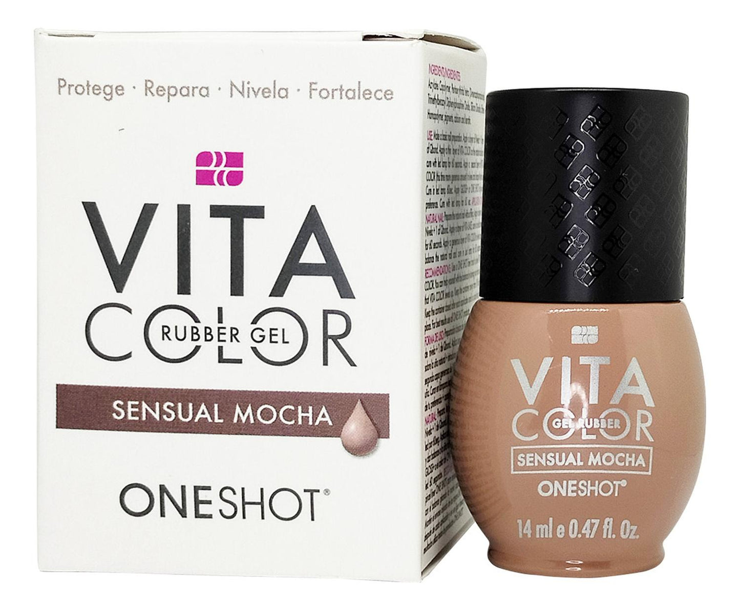 Vita Color Rubber Gel One Shot RUBBER - ESCOGE COLOR