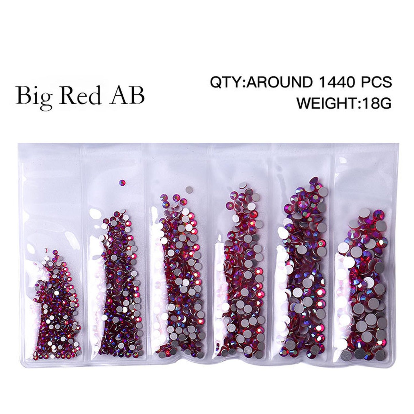 Diamante Big Red Color AB Cartera surtida GALA