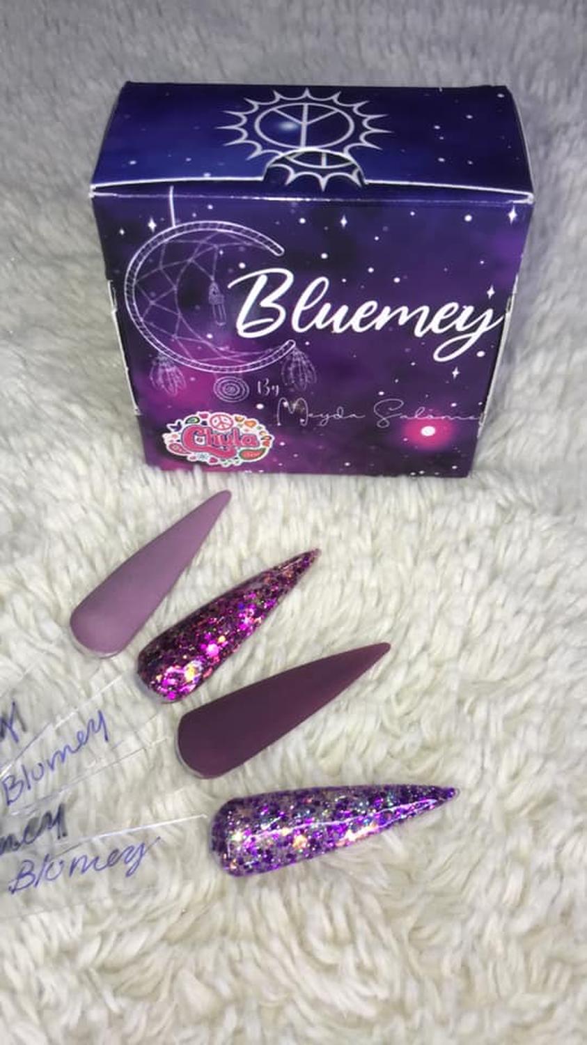 COLECCION DE ACRILICOS BLUEMEY 4 PZAS. Chula Nails