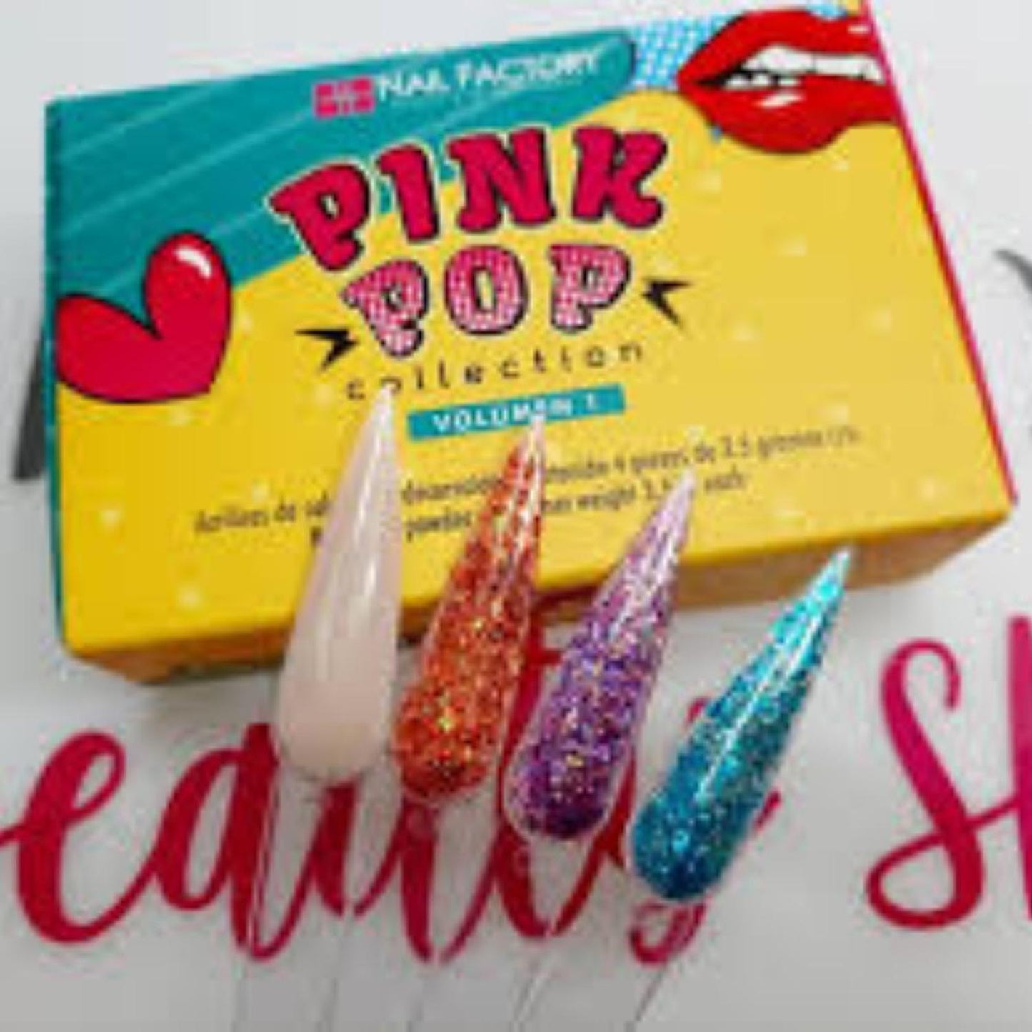 PINK POP COLLECTION V1 Nail Factory