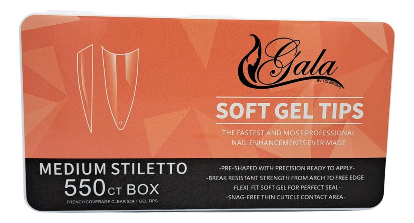 Soft Gel Tips Diferentes Modelos Y Tamaños Paquete Uñas