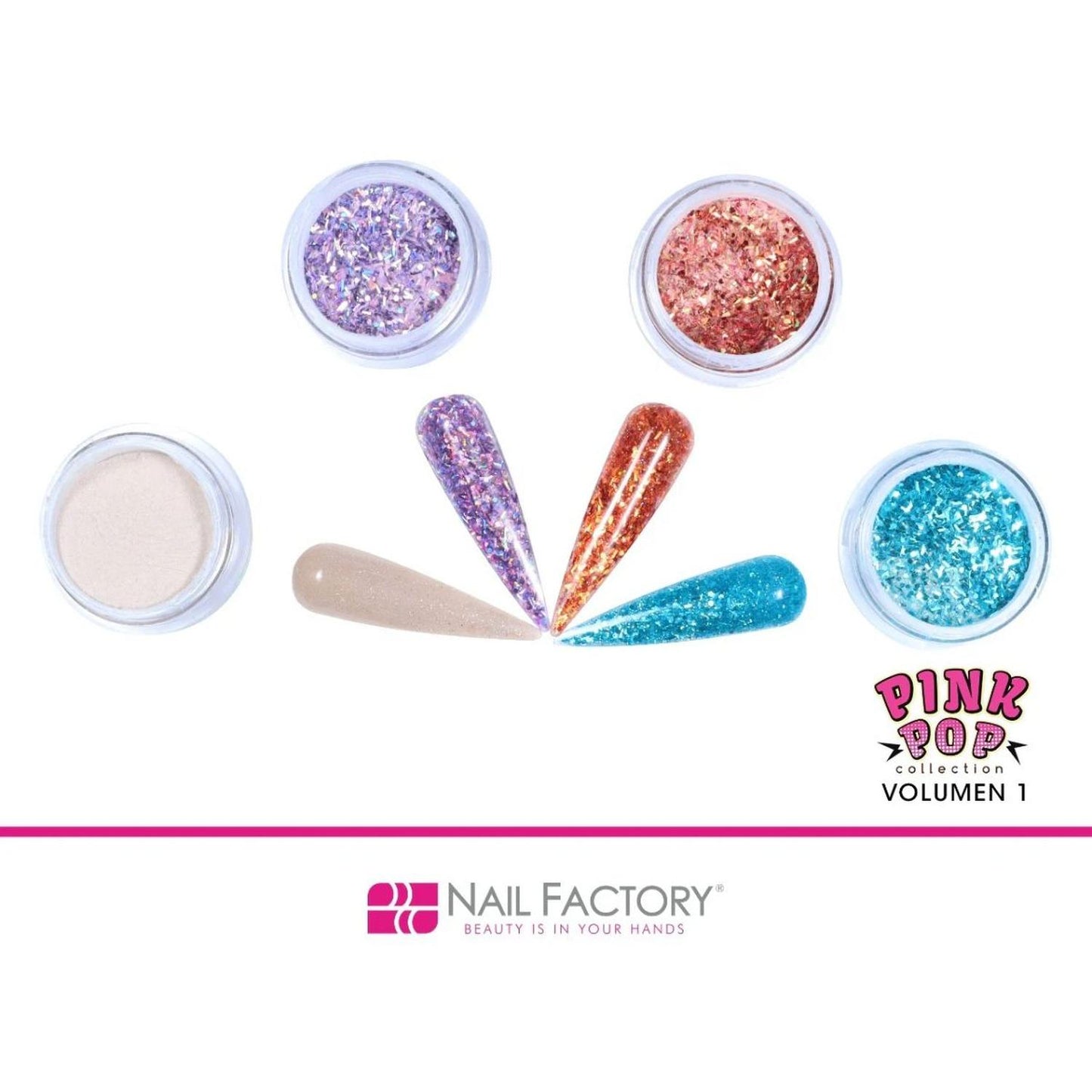 PINK POP COLLECTION V1 Nail Factory