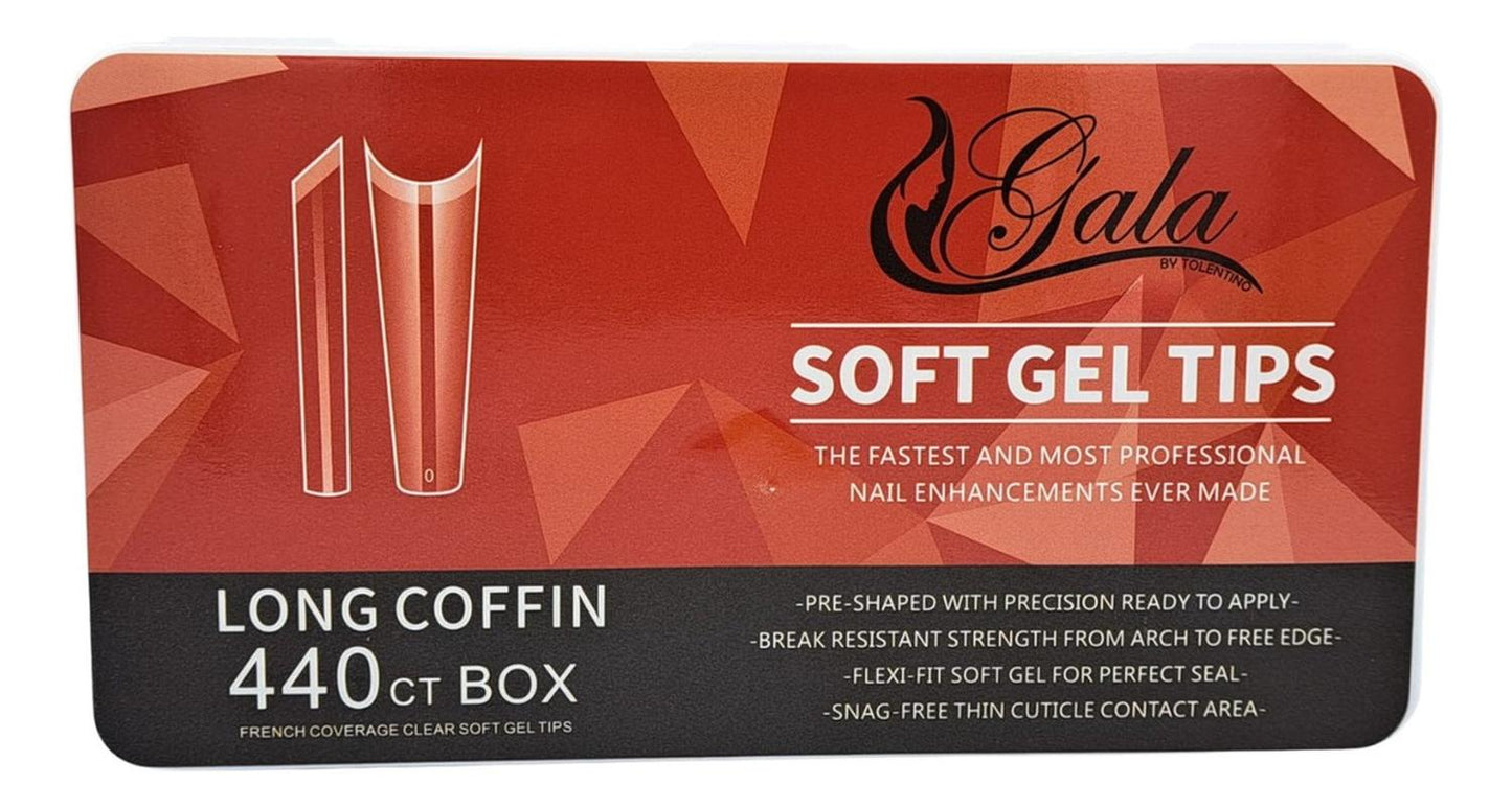 Soft Gel Tips Diferentes Modelos Y Tamaños Paquete Uñas