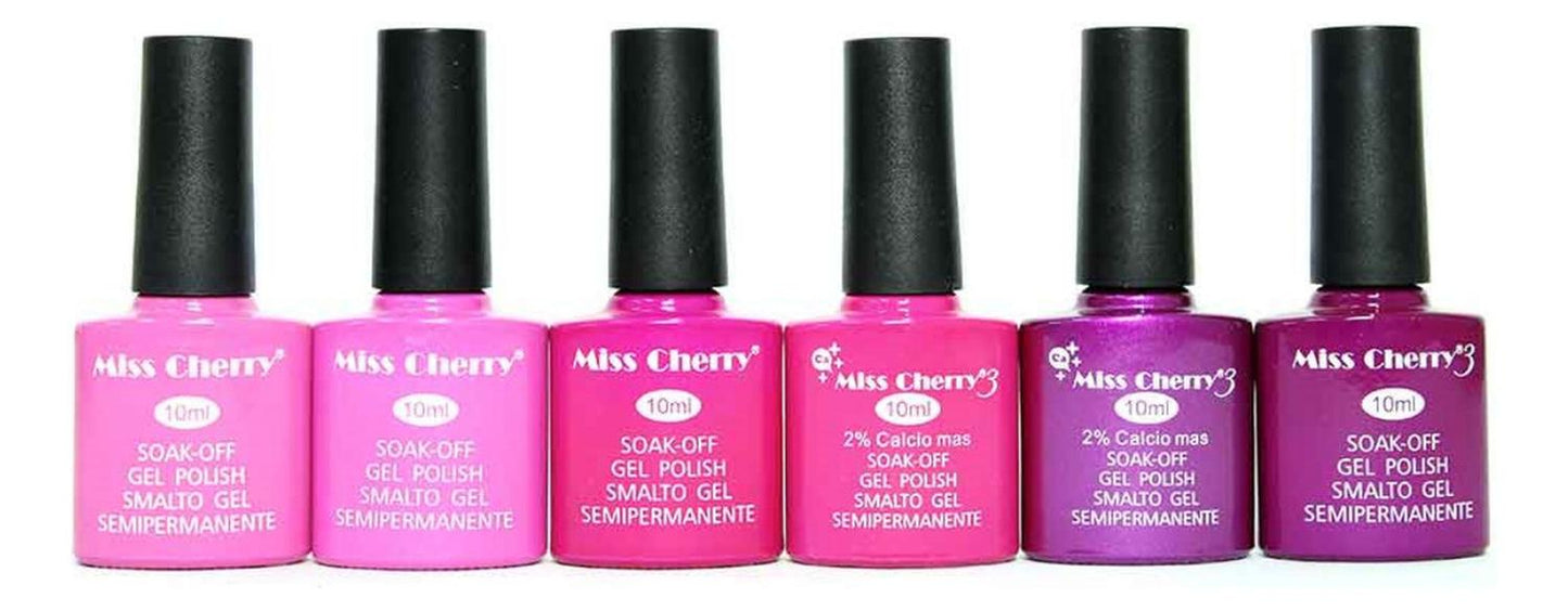 Gama 12 Gel Miss Cherry 10 Ml Semipermanente - Elige La Gama