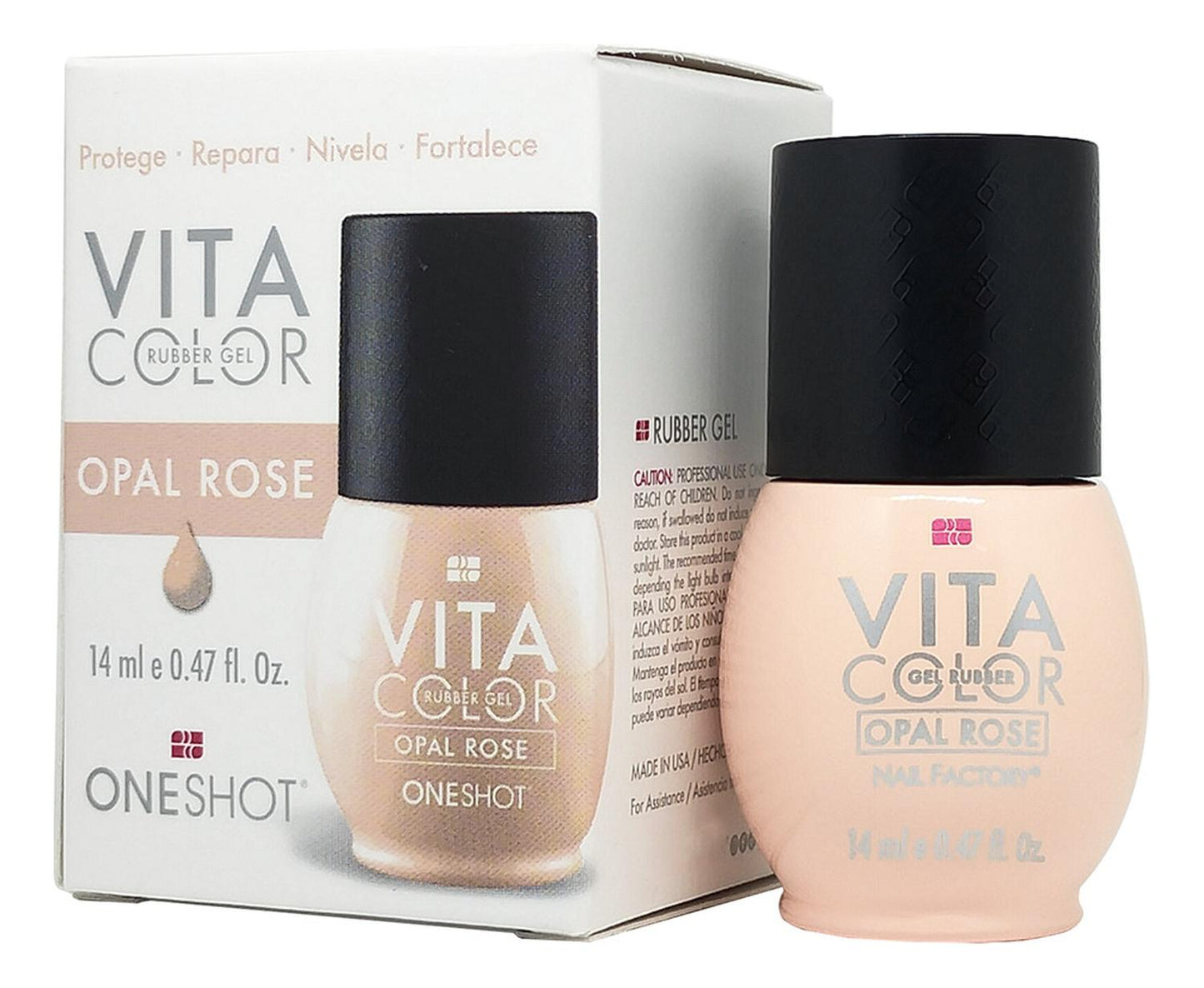 Vita Color Rubber Gel One Shot RUBBER - ESCOGE COLOR