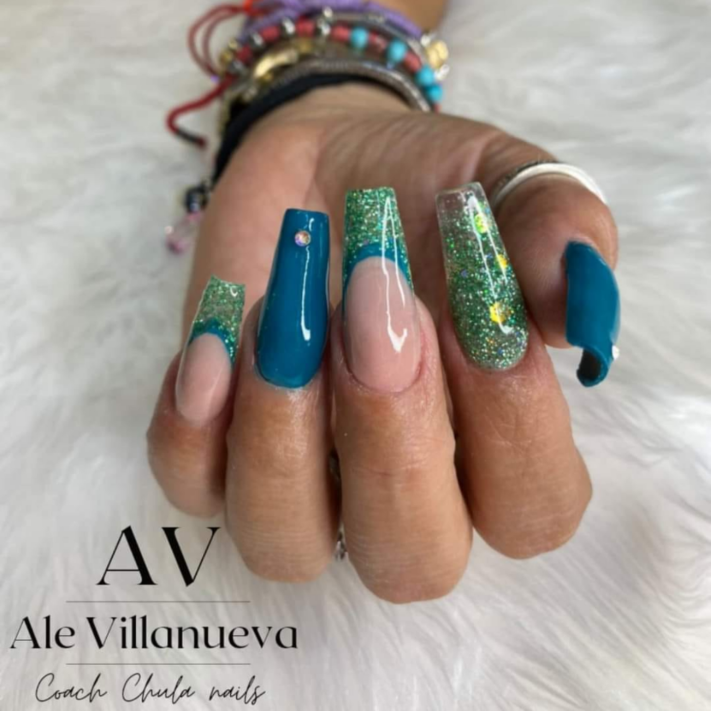 COLECCION DE ACRILICOS FREEDOM 4 PZAS. Chula Nails