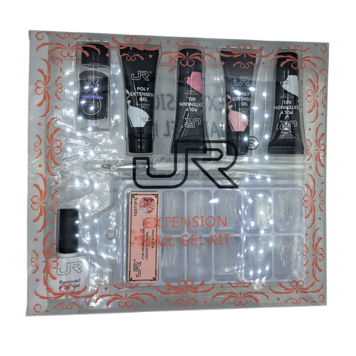 Kit De Polygel Completo De Uñas JR 10 PZ