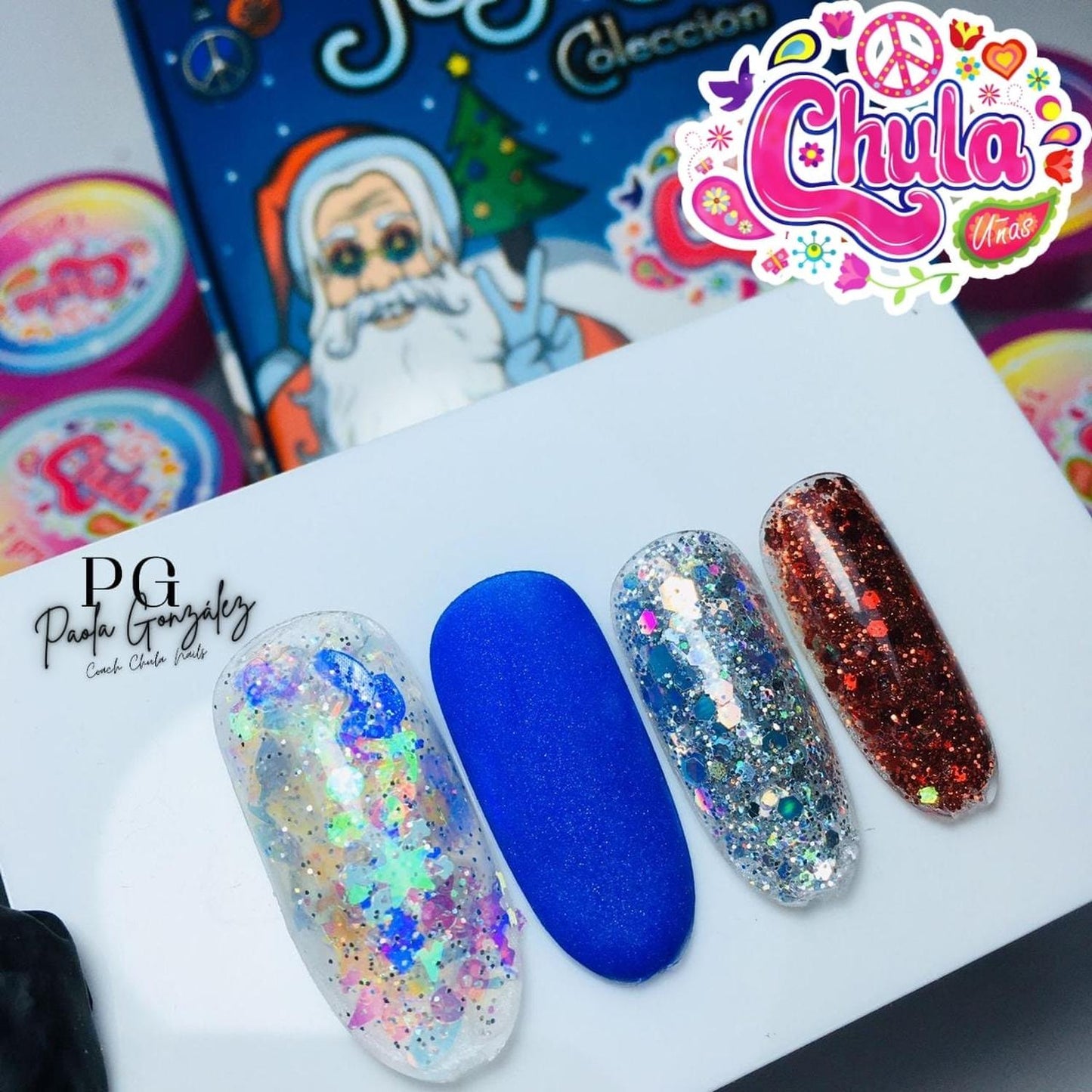 COLECCION DE ACRILICOS JOJOJO 4 PZAS. Chula Nails