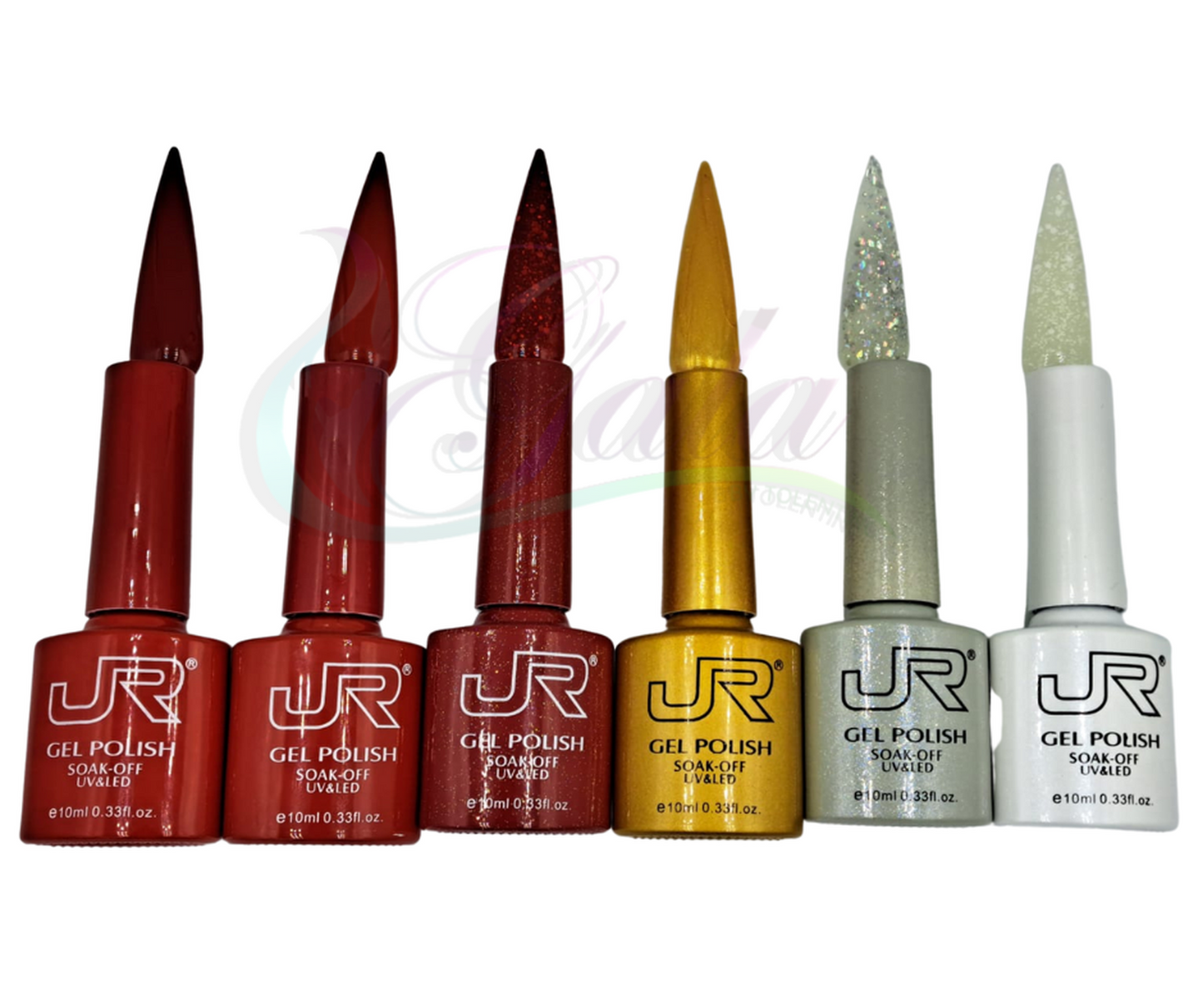 GEL JR GAMA NAVIDEÑA - 6 pcs 10 ml