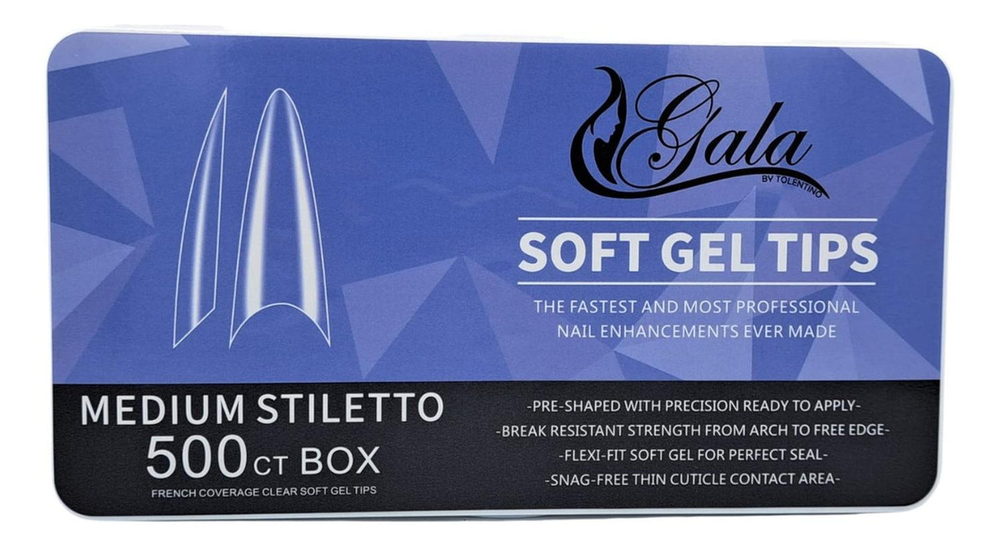 Soft Gel Tips Diferentes Modelos Y Tamaños Paquete Uñas