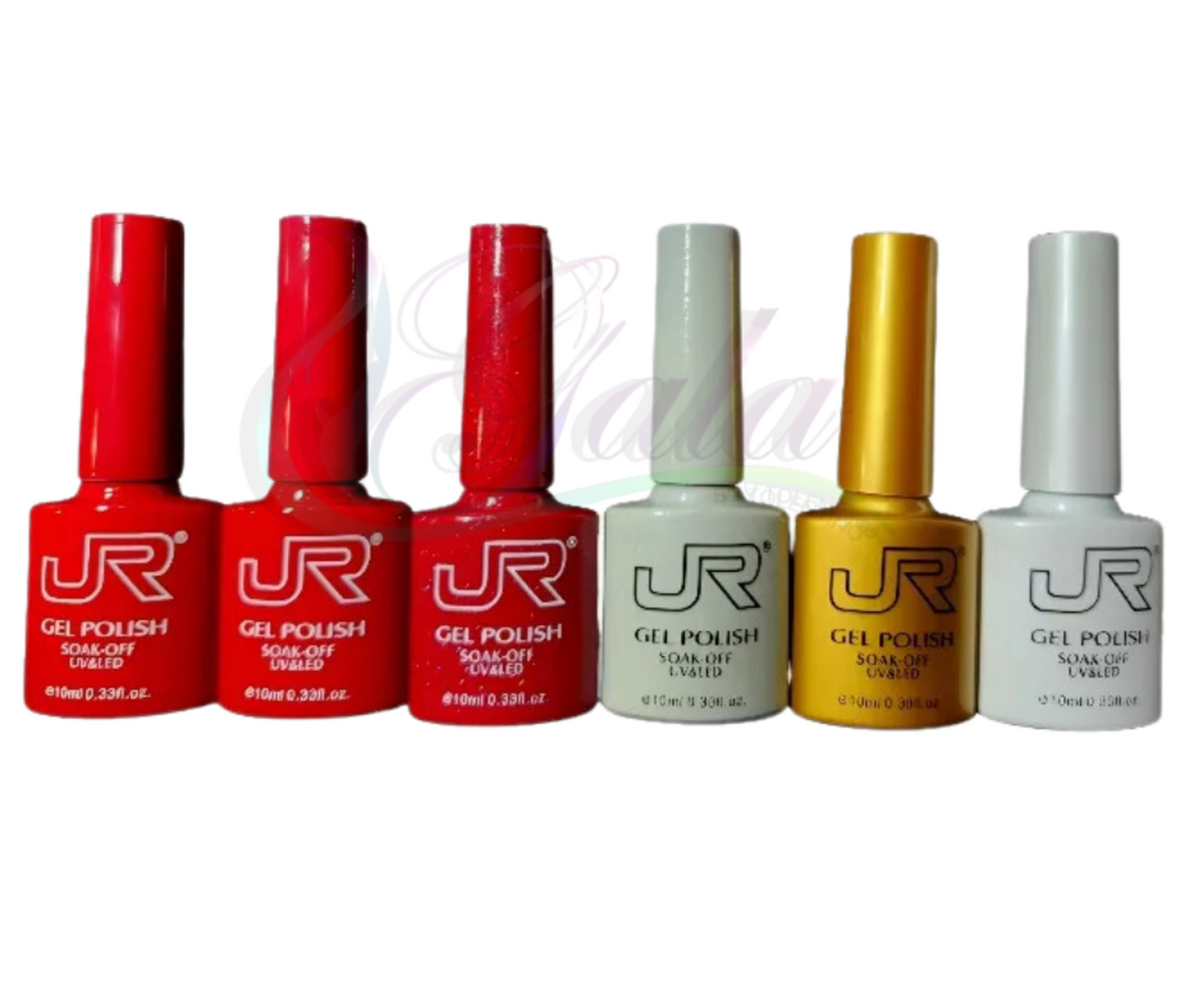 GEL JR GAMA NAVIDEÑA - 6 pcs 10 ml