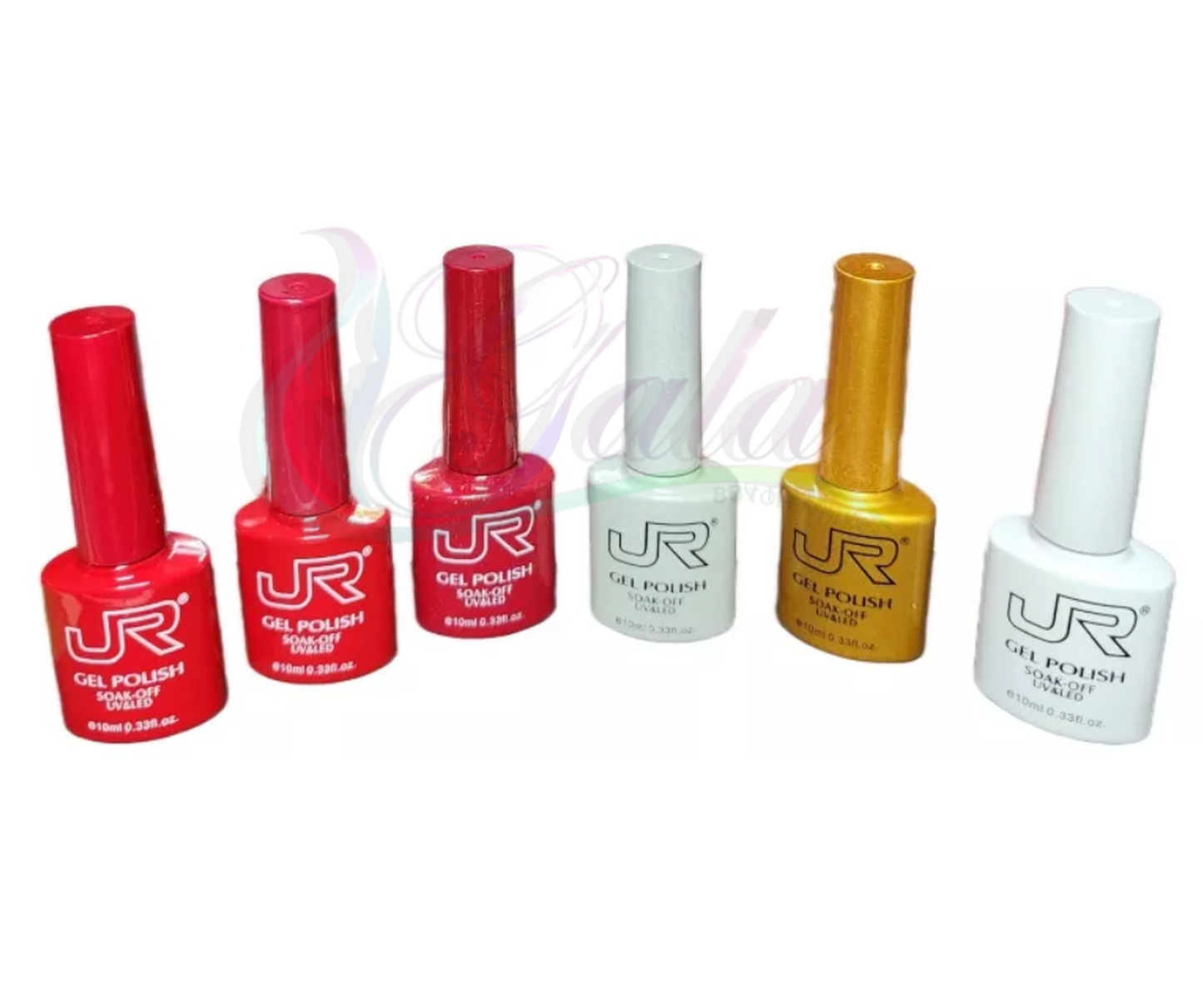 GEL JR GAMA NAVIDEÑA - 6 pcs 10 ml