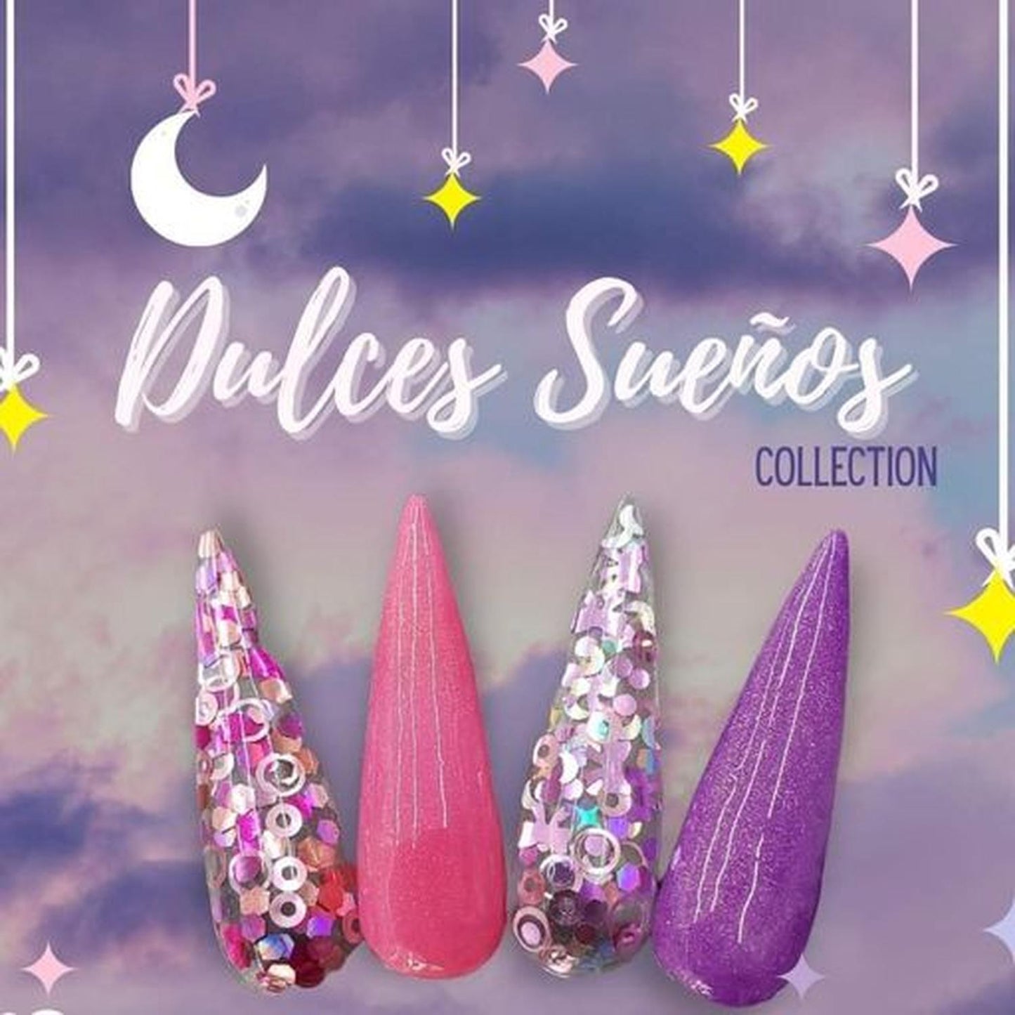 Collection Dulces Sueños Fantasy Nails (4 Acrílicos)